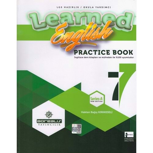 BOREALIS 7.SINIF LEARNED ENGLISH PRACTICE BOOK