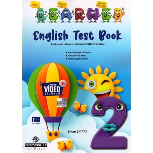 BOREALIS 2.SINIF LEARNED ENGLISH TEST BOOK